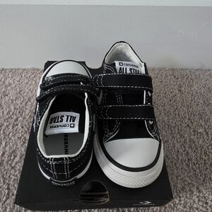 Converse Kids Black All Star Shoes